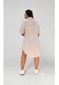 Bluson Para Mujer. Manga Corta Taupe Marca L&H Ref. 7D624020 de L&H