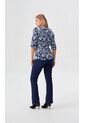 Camiseta Para Mujer Manga 3/4 Azul Marca L&H Ref. 1F409526 de L&H