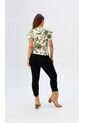 Camiseta Para Mujer Manga Corta Verde Marca L&H Ref. 1Y409021 de L&H