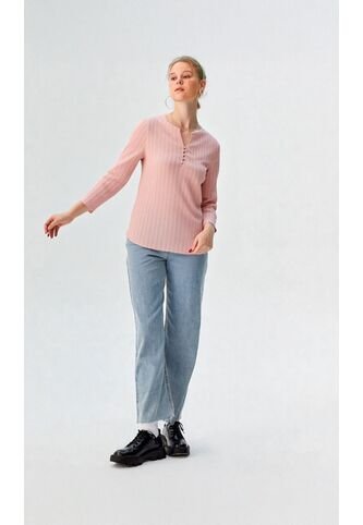 Blusa Para Mujer Manga 3/4 Rosado Marca L&H Ref. 5P412273 L&H