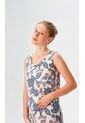 Blusa Para Mujer Manga Sisa Azul Marca L&H Ref. 1F412706 de L&H