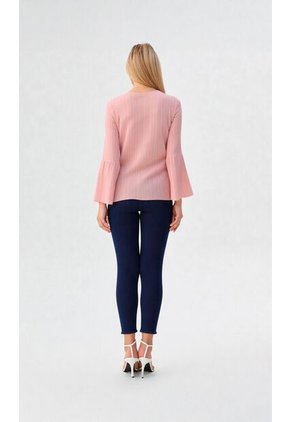 Blusa Para Mujer Manga 3/4 Rosado Marca L&H Ref. 5P412273