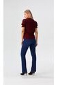 Blusa Para Mujer Manga Corta Vino Marca L&H Ref. 5P412275 de L&H