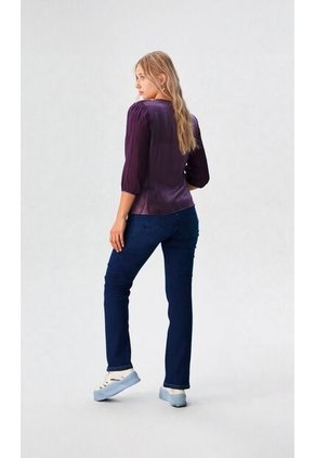 Blusa Para Mujer Manga 3/4 Morado Marca L&H Ref. 5P412272