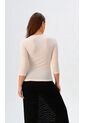 Camiseta Para Mujer Manga 3/4 Beige Marca L&H Ref. 1F409516 de L&H