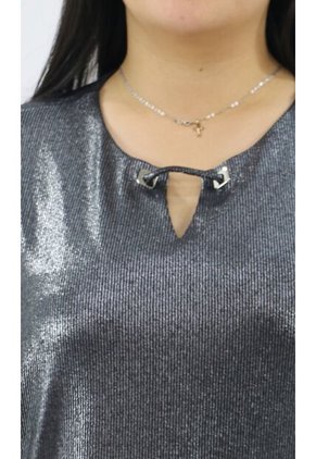 Camiseta Para Mujer. Negro Marca L&H Ref. 1F609184