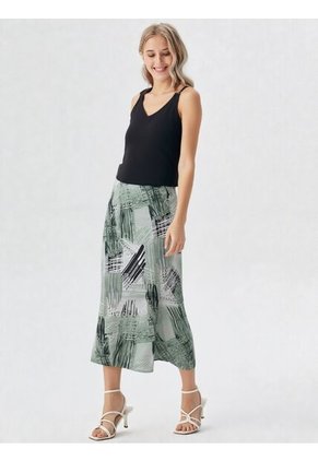 Falda Para Mujer Verde Marca L&H Ref. 2J414064