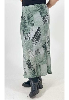 Falda Para Mujer Verde Marca L&H Ref. 2J414064