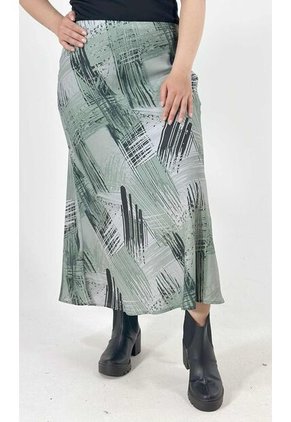 Falda Para Mujer Verde Marca L&H Ref. 2J414064