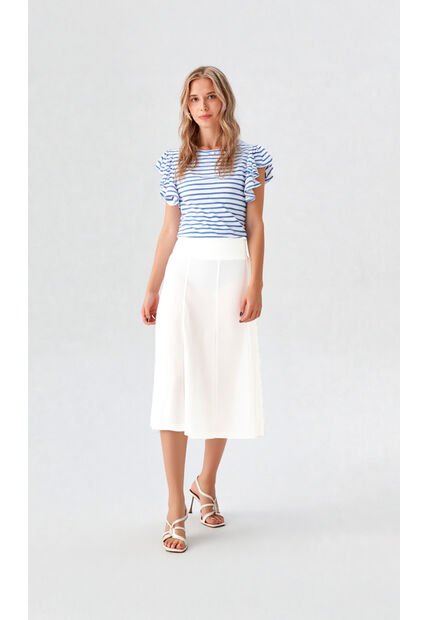 Falda Para Mujer Crudo Marca L&H Ref. 2J414047