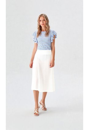 Falda Para Mujer Crudo Marca L&H Ref. 2J414047