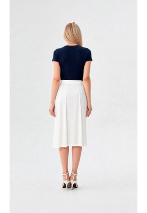 Falda Para Mujer Crudo Marca L&H Ref. 2J414047