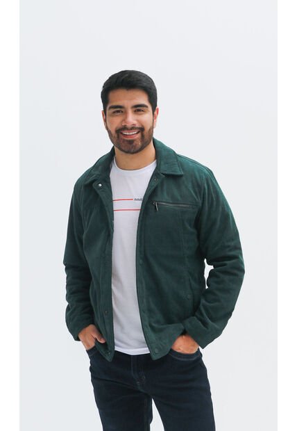 Chaqueta Para Hombre Verde Marca L&H Ref. 6N108090