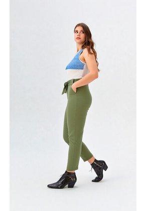 Capri Para Mujer Verde Marca L&H Ref. 1F426083