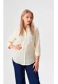 Blusa Para Mujer Manga 3/4 Amarillo Marca L&H Ref. 1F412702 de L&H