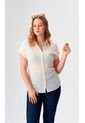 Blusa Para Mujer Manga Corta Blanco Marca L&H Ref. 1F412705 de L&H
