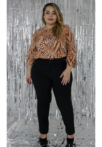 Pantalon Para Mujer. Negro Marca L&H L&H