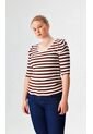 Camiseta Para Mujer Manga 3/4 Cafe Marca L&H Ref. 2J409114 de L&H