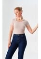 Camiseta Para Mujer Manga Corta Beige Marca L&H Ref. 1F409513 de L&H