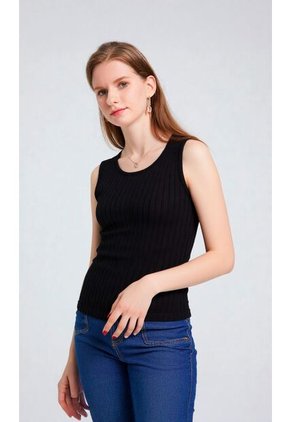Camiseta Para Mujer Negro Marca L&H Ref. 1F409532