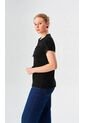 Camiseta Para Mujer Manga Corta Negro Marca L&H Ref. 4R409228 de L&H