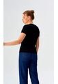 Camiseta Para Mujer Manga Corta Negro Marca L&H Ref. 4R409228 de L&H
