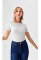 Camiseta Para Mujer Manga Corta Gris Claro Marca L&H Ref. 7S409042 de L&H