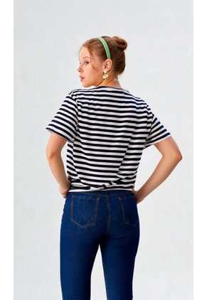 Camiseta Para Mujer Azul Marca L&H Ref. 7S409037