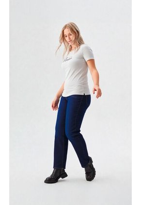 Camiseta Para Mujer Manga Corta Gris Claro Marca L&H Ref. 7S409042