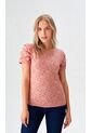 Camiseta Para Mujer Manga Corta Rosado Marca L&H Ref. 8E409031 de L&H