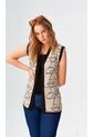 Chaleco Para Mujer Cafe Marca L&H Ref. 4E425021 de L&H