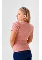 Camiseta Para Mujer Manga Corta Rosado Marca L&H Ref. 8E409031 de L&H