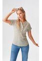 Camiseta Para Mujer Verde Marca L&H Ref. 2J409108 de L&H