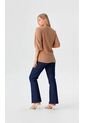 Blusa Para Mujer Manga 3/4 Taupe Marca L&H Ref. 1F412693 de L&H
