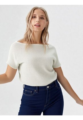 Camiseta Para Mujer Manga Corta Verde Marca L&H Ref. 2J409103