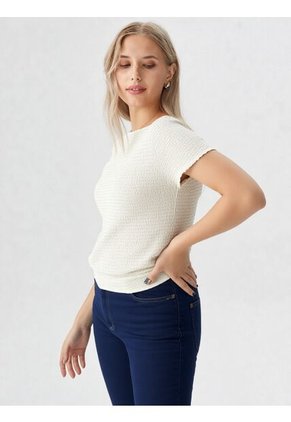 Camiseta Para Mujer Manga Corta Verde Marca L&H Ref. 2J409103