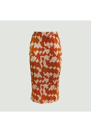 Falda Para Mujer Beige Marca L&H