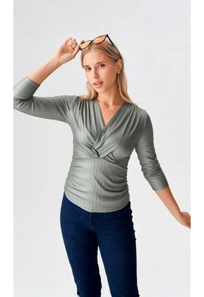 Camiseta Para Mujer Verde Marca L&H Ref. 3Za409002