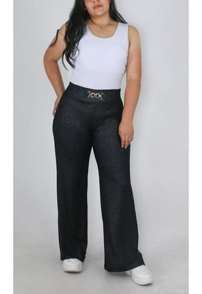 Pantalon Para Mujer Negro Marca L&H Ref. 1F407241