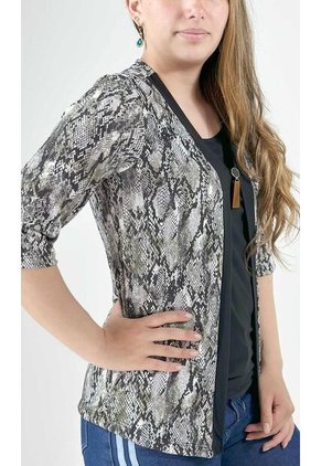 Camiseta Para Mujer Manga 3/4 Verde Marca L&H Ref. 1F409480