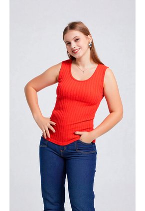 Camiseta Para Mujer Rojo Marca L&H Ref. 1F409532