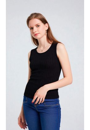 Camiseta Para Mujer Negro Marca L&H Ref. 1F409532