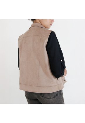 Chaleco Para Mujer Beige Marca L&H