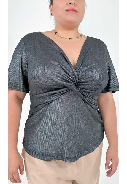 Camiseta Para Mujer. Negro Marca L&H