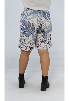 Bermuda Para Mujer. Azul Marca L&H Ref. 2I610019