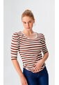 Camiseta Para Mujer Manga 3/4 Cafe Marca L&H Ref. 2J409114 de L&H
