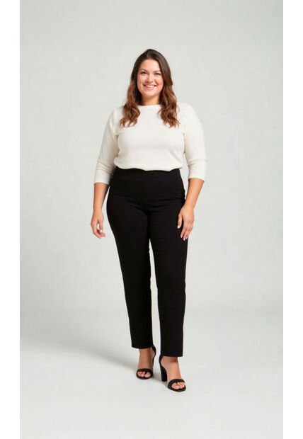 Leggins Para Mujer. Negro Marca L&H Ref. 1Ak623002