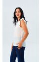 Blusa Para Mujer Manga Sisa Blanco Marca L&H Ref. 2J412268 de L&H