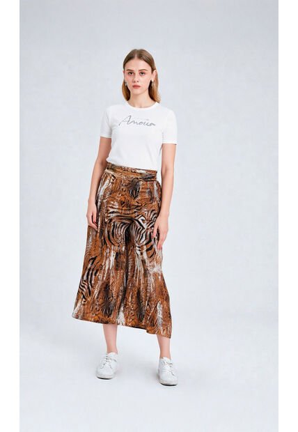 Capri Para Mujer Cafe Marca L&H Ref. 2J426069