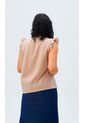 Blusa Para Mujer Manga Sisa Caqui Marca L&H Ref. 2J412268 de L&H